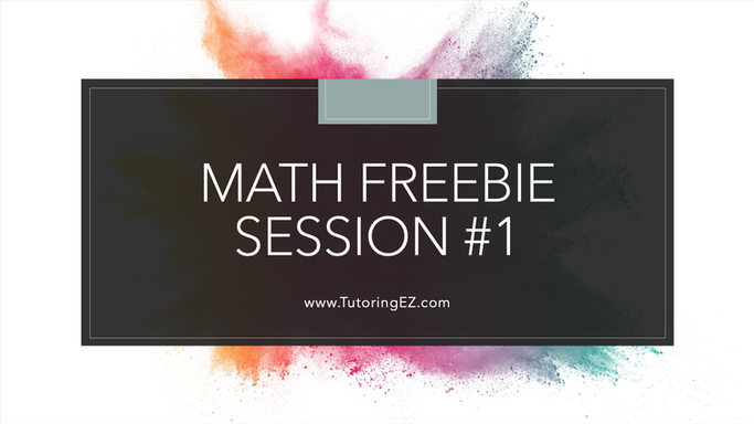 391 Math [Content Practice Intro #1]